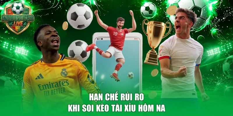 Hạn chế rủi ro khi soi kèo tài xỉu hôm nay