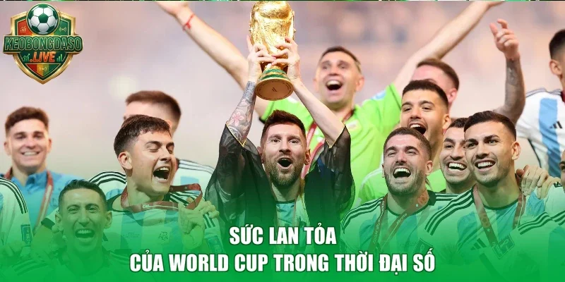 Sức lan tỏa của World Cup trong thời đại số